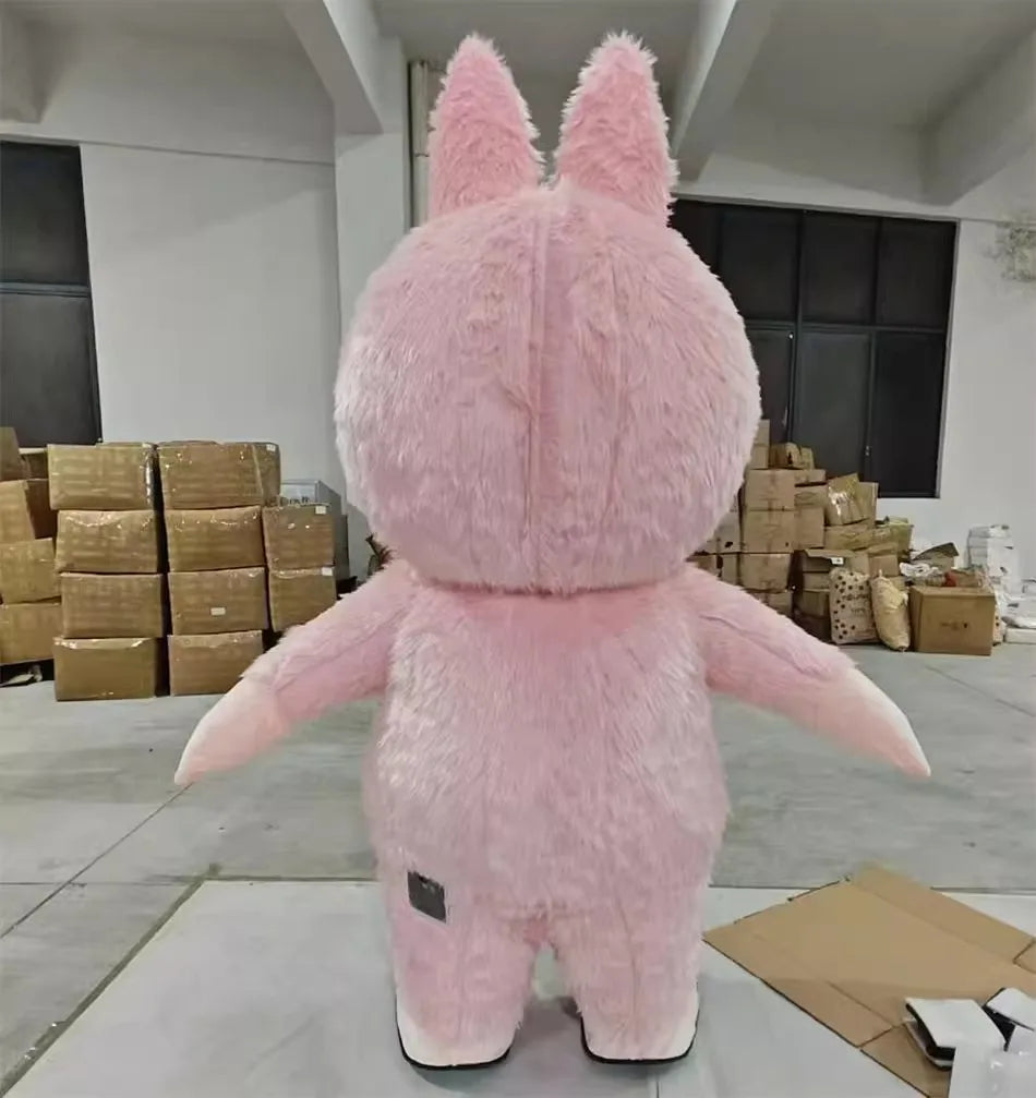 Inflatable Elf Mascot Costume Anime Cartoon Rabbit Monster Cosplay Suits Adult Carnival Event Performance Birthday Party Outfits
