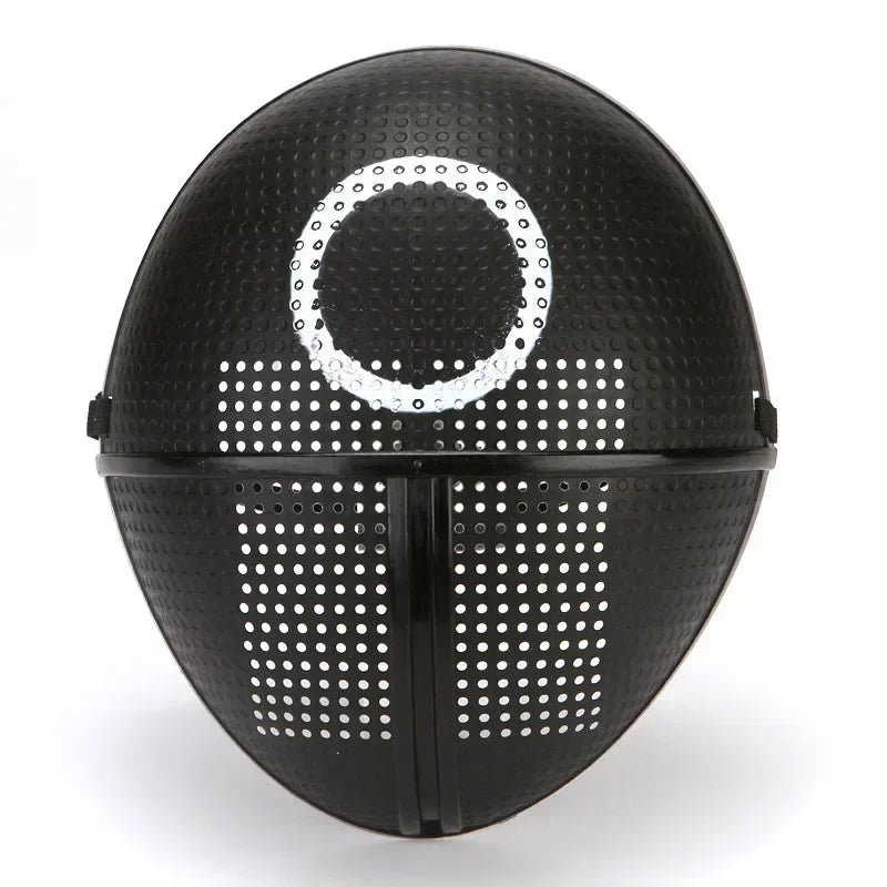 Squid Game Guard Costume – Jumpsuit & Mask Set for Halloween and Cosplay