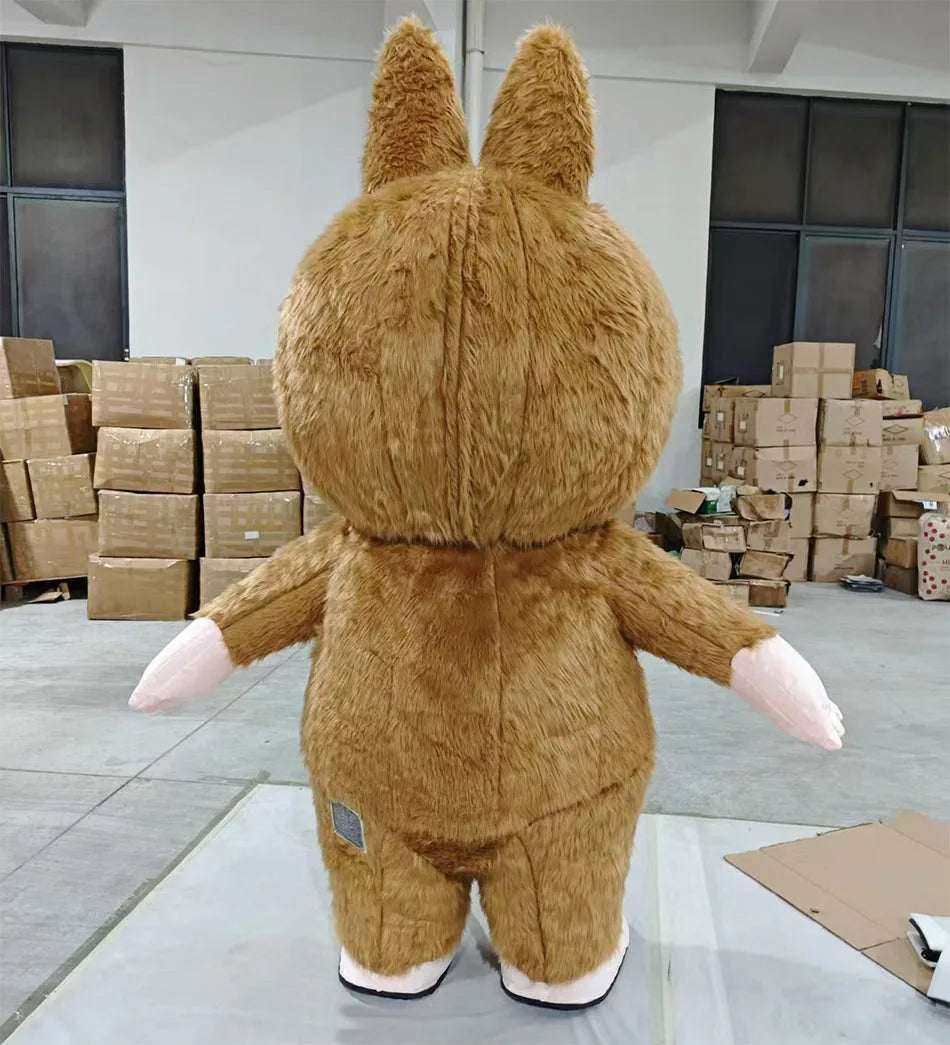 Inflatable Elf Mascot Costume Anime Cartoon Rabbit Monster Cosplay Suits Adult Carnival Event Performance Birthday Party Outfits