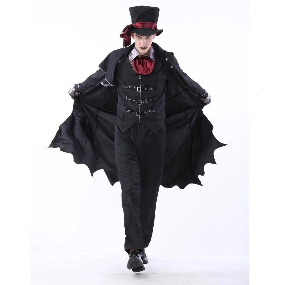 Costumes de Vampire pour adultes, robes de fête d'halloween pour Couple, Cosplay, film, fantaisie, nouvelle collection