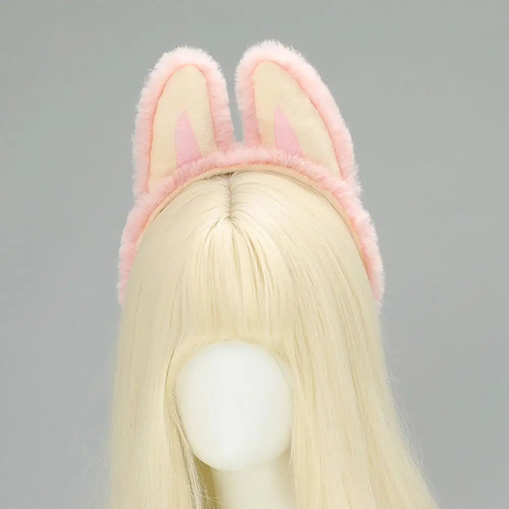 Ears Furry Fluffy Hairband Cartoon Hair Hoop Cute Plush Hairbands Cosplay Performance Props Headband Hair Accessories