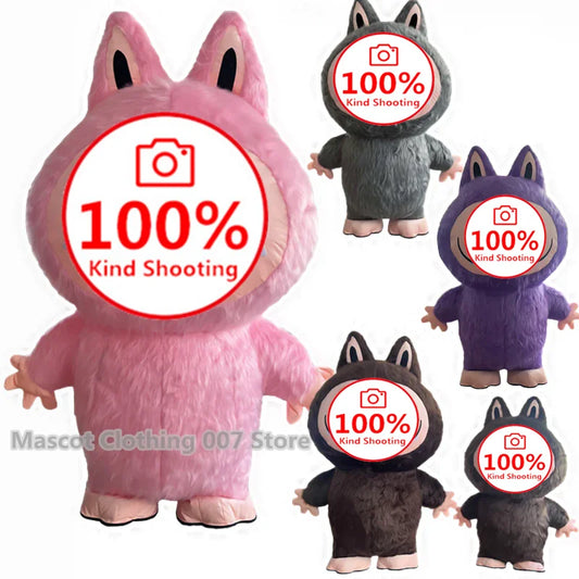 Rabbit Mascot Inflatable Costume Carnival Activity Performance Set Birthday Celebration Role-Playing Elf Inflatable Costume