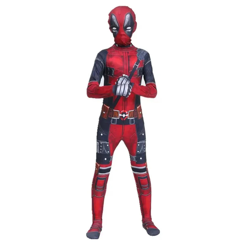 Spider-Man Cosplay Costume for Kids & Adults – Full Bodysuit with Mask