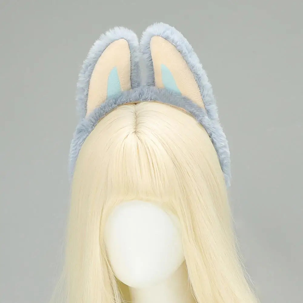Ears Furry Fluffy Hairband Cartoon Hair Hoop Cute Plush Hairbands Cosplay Performance Props Headband Hair Accessories