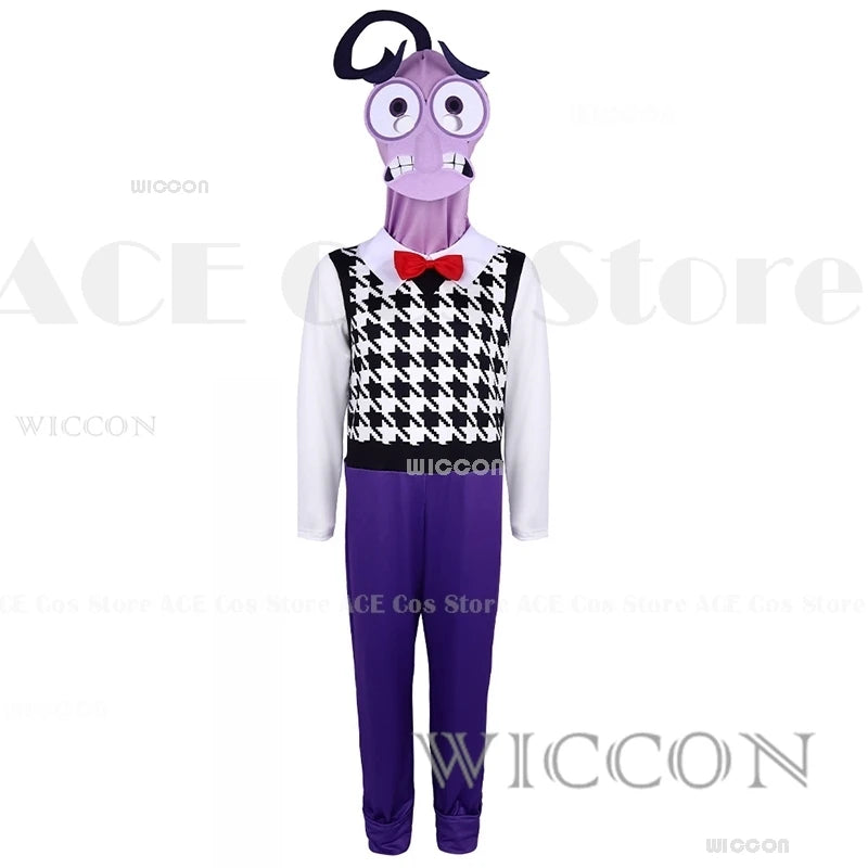 Inside 2 Anime Joy Cospaly Fear Anger Disgust Sadness Envy Ennui Roleplay Costume Wig Outfit Adults Kids Party Halloween Set