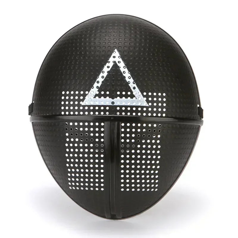 Squid Game Guard Costume – Jumpsuit & Mask Set for Halloween and Cosplay