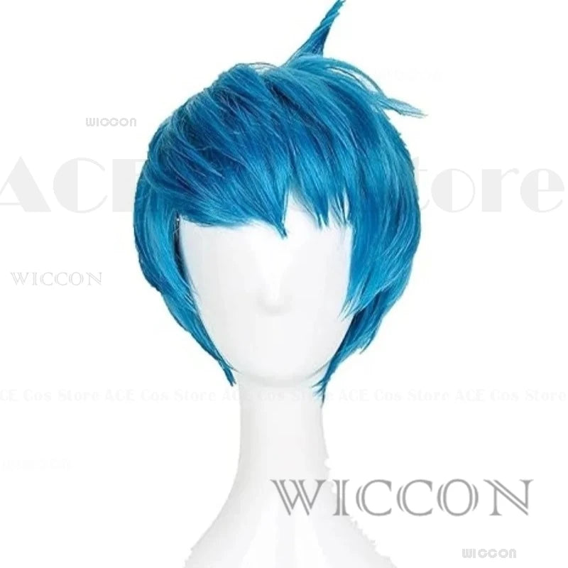 Inside 2 Anime Joy Cospaly Fear Anger Disgust Sadness Envy Ennui Roleplay Costume Wig Outfit Adults Kids Party Halloween Set