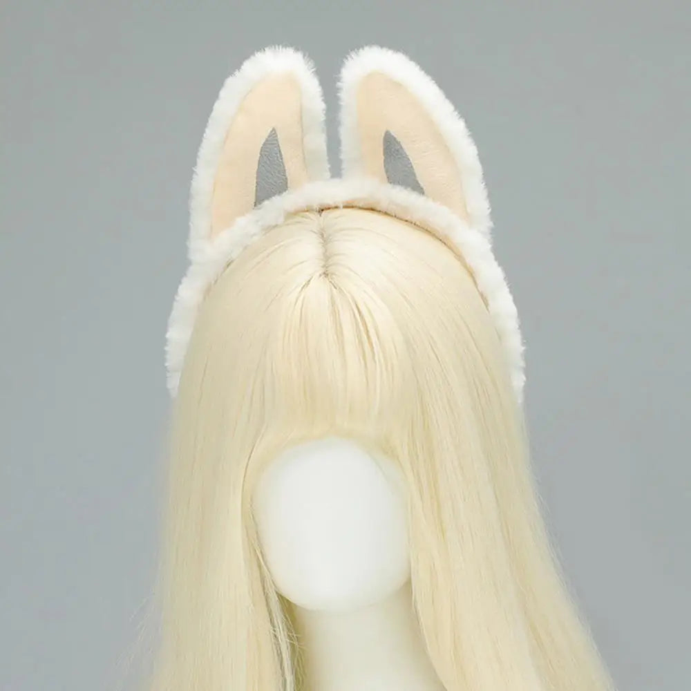 Ears Furry Fluffy Hairband Cartoon Hair Hoop Cute Plush Hairbands Cosplay Performance Props Headband Hair Accessories