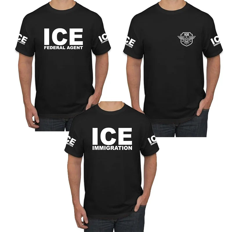 ICE Immigration Enforcement Funny T-Shirt