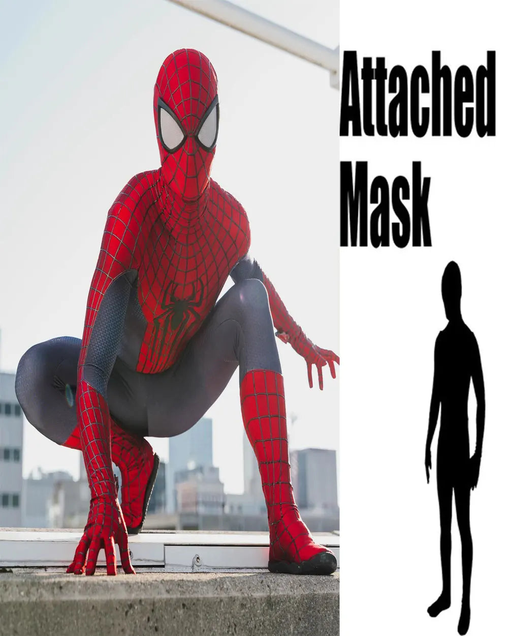 Halloween Men TASM Spidercosplay Costume Superhero Zentai Suit Adults  Boys Male Full Bodysuit Jumpsuit