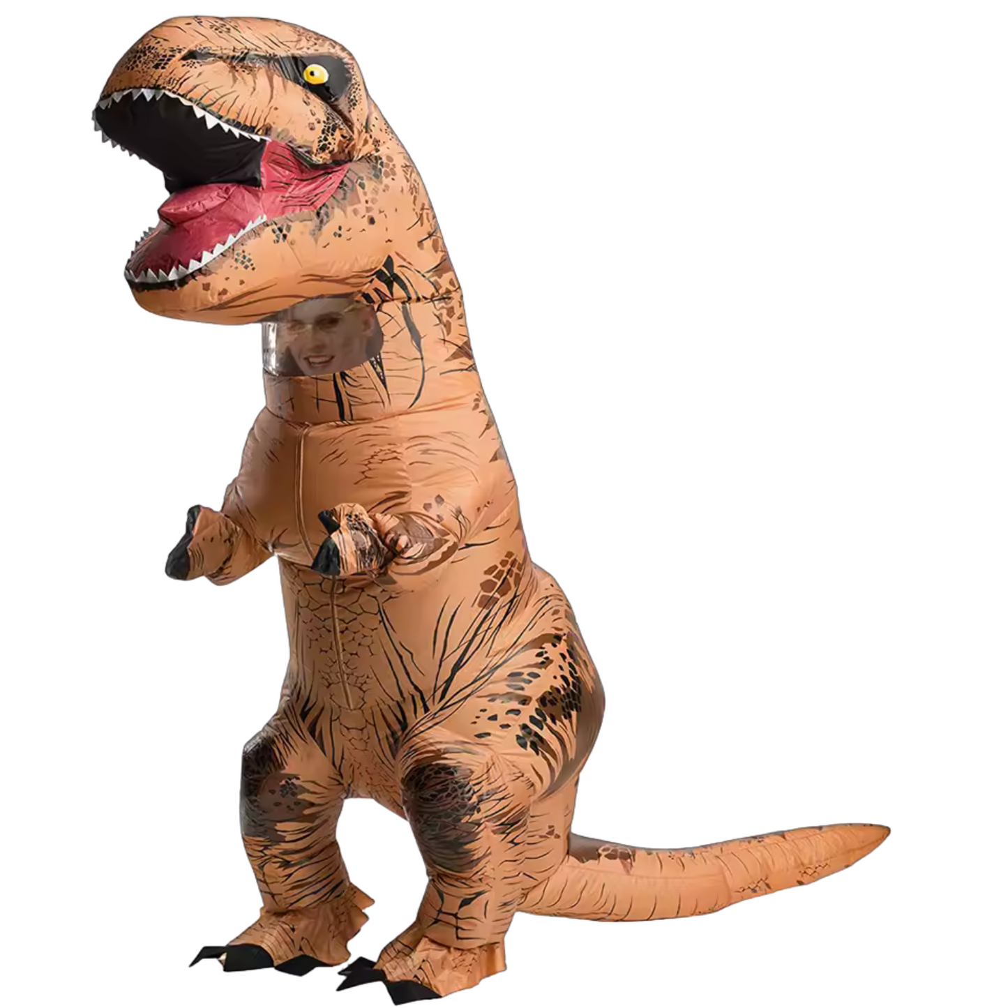Inflatable T-Rex Dinosaur Costume – Adult & Kids (Fan Powered)